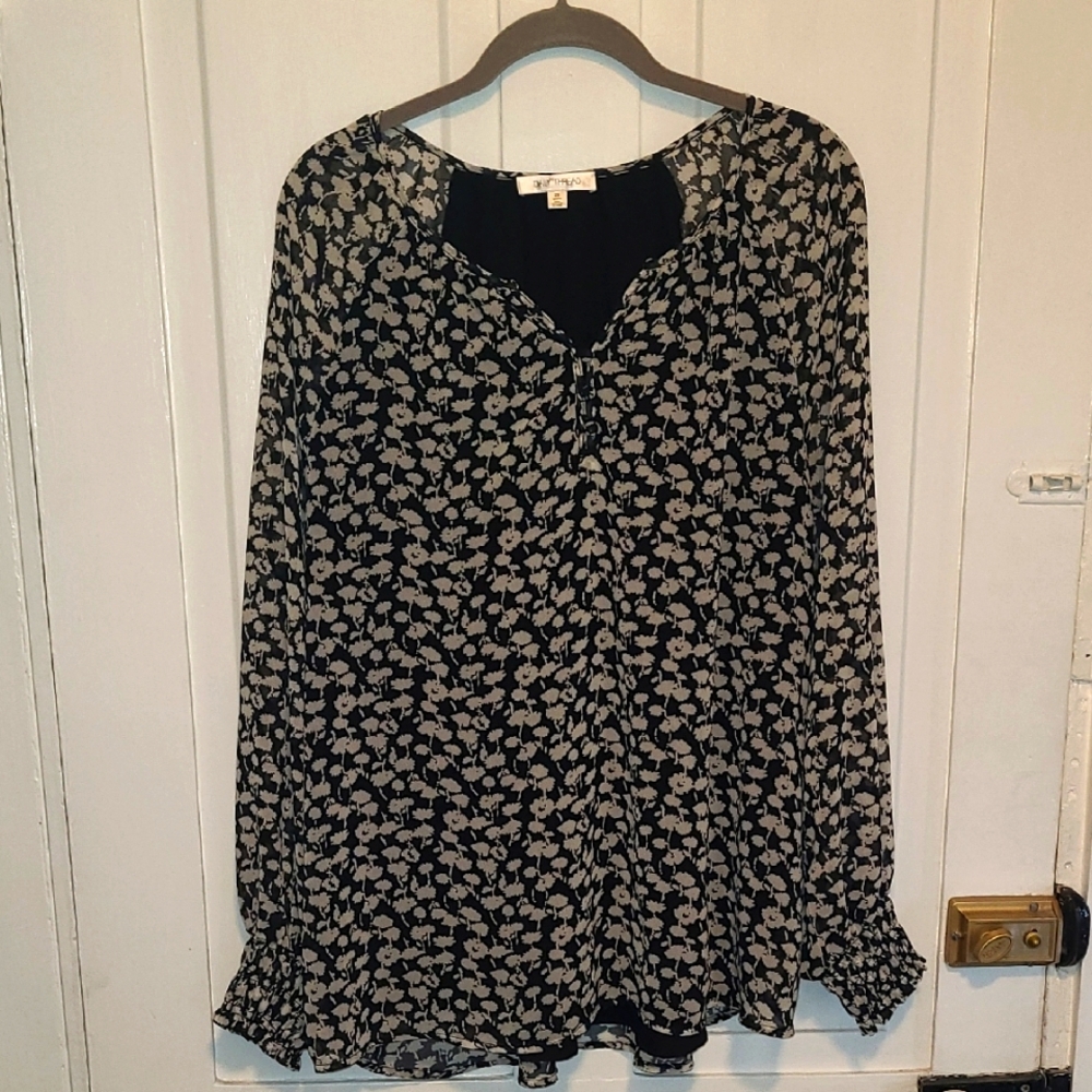 Daily Thread Floral Blouse